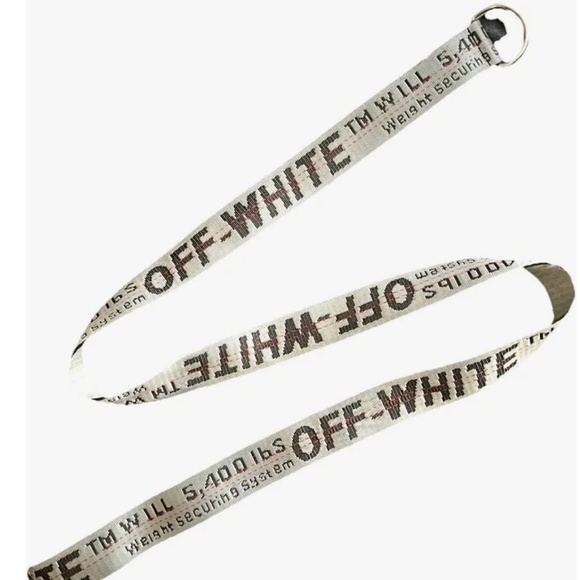 Off White Industrial belt